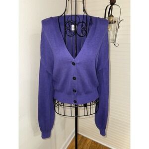 CAbi Purple Women's Cardigan Sweater